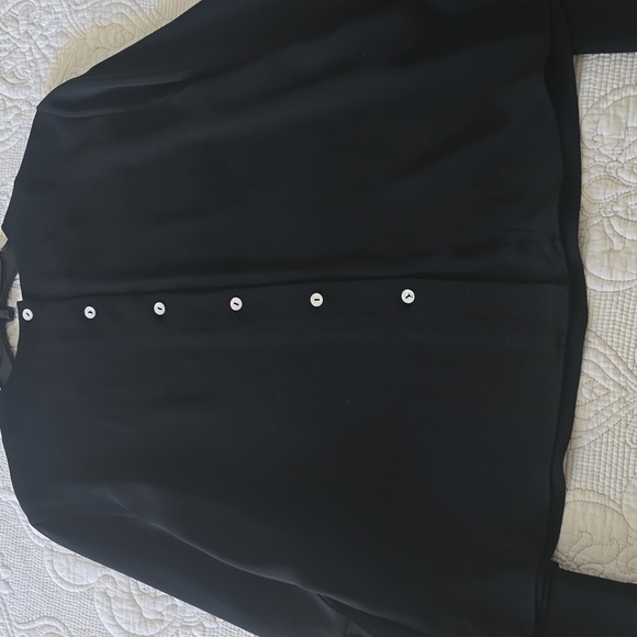 Carmen, Elegant Black Women's Top Sz 6 - Picture 3 of 7